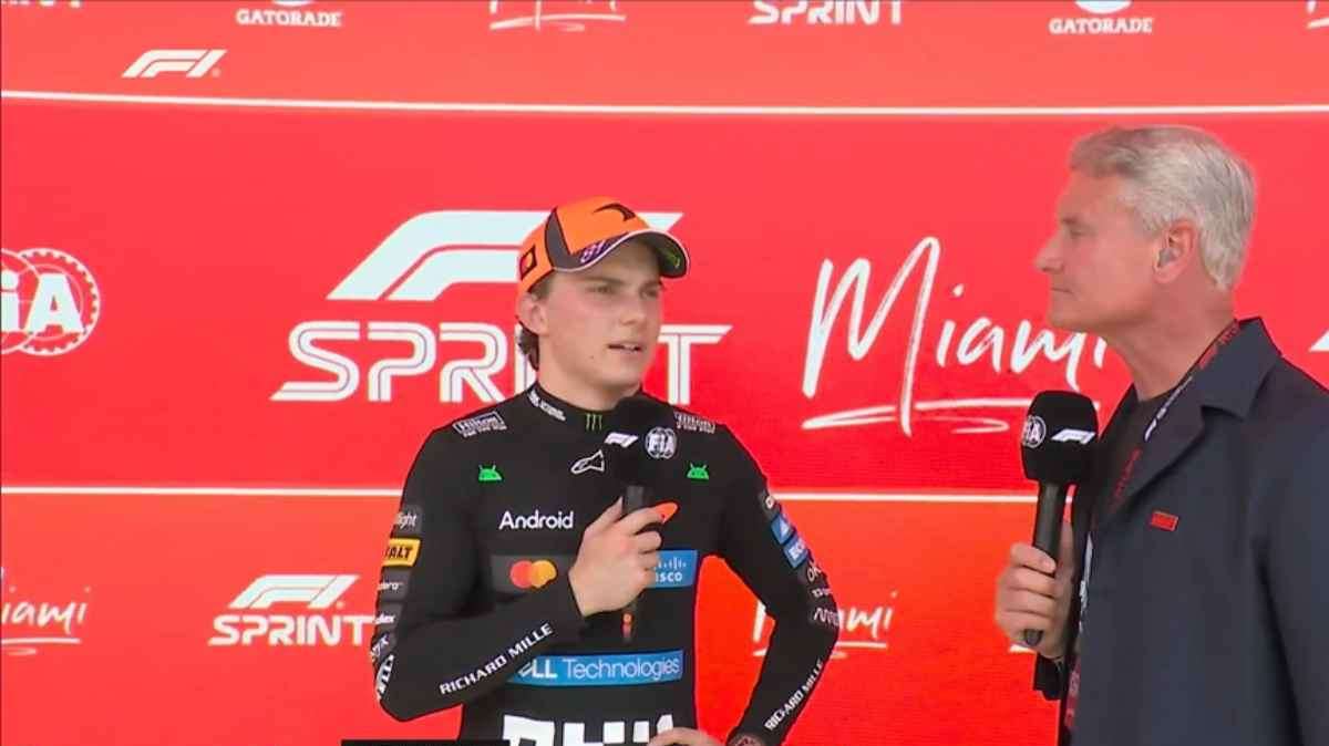 F1 | Piastri 2° nella Sprint Miami: "Ho puntato alla vittoria, ma McLaren ottima base..."