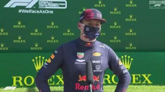F1/ Gp Portogallo, Verstappen: "Poco grip in partenza. Poi troppo ampio il gap da Mercedes" 