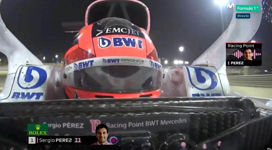 F1 / Perez, il team radio della vittoria: "Dite che Sergio ha vinto la sua prima gara!"