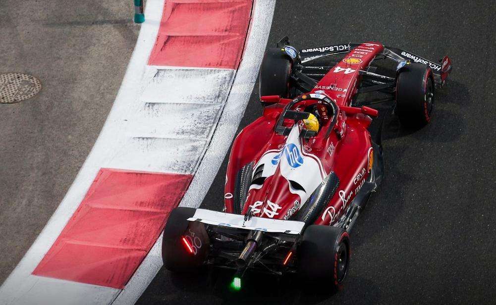 Ferrari, Hamilton fa il punto dopo i test post season di Abu Dhabi