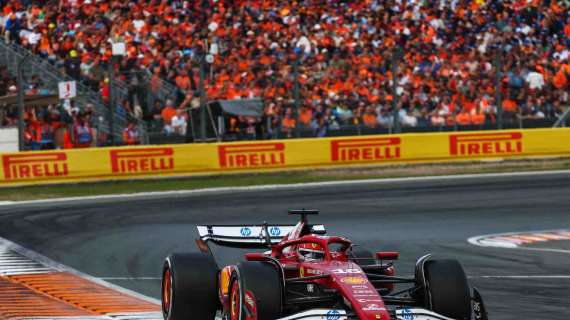 F1 | Ferrari, Leclerc Leone d'oro al coraggio in Olanda: una magia alla Senna