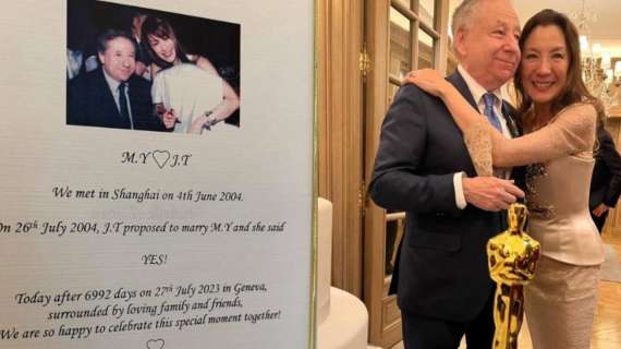F1 | Jean Todt e Michelle Yeoh si sono sposati