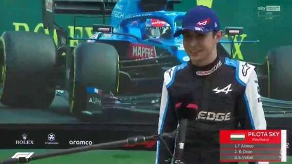 Formula 1 | Alpine, Ocon non sta nella pelle: ringraziamenti ad Alonso e tanta gioia...