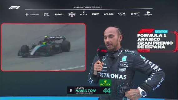 F1 | Mercedes, Hamilton 3°: "Solidi e impeccabili. Tranne la partenza. Se avessimo..."