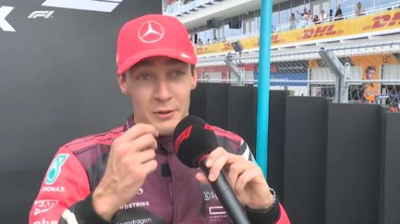 F1 | Mercedes, Russell 3°: "Ho sofferto tanto, super finale. McLaren fortissima..."