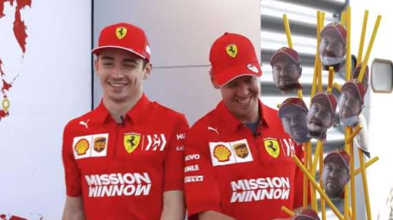 Formula 1 | Leclerc e i complimenti a Vettel: "Vola con la sua Aston Martin"