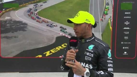 F1 | Hamilton 3° sorride: "Mercedes in recupero. L'Aston qui aveva aggiornamenti e..."