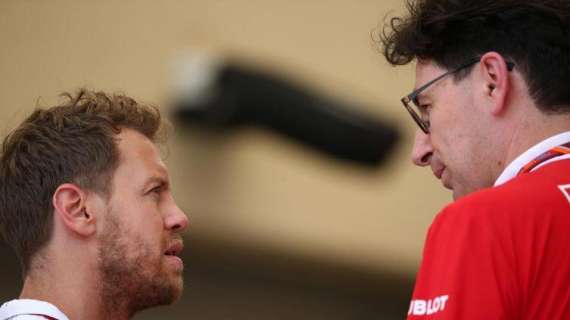 F1/ Vettel su Binotto: "Un leader con la giusta leadership. Sempre calmo"