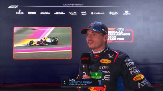 F1 | Red Bull, Verstappen in pole: "Mi mancava! Che sorpresa! Vincere? Vedendo la Sprint..."