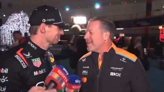 F1 | Verstappen punge Zak Brown e McLaren: "Ho vinto con la macchina peggiore"