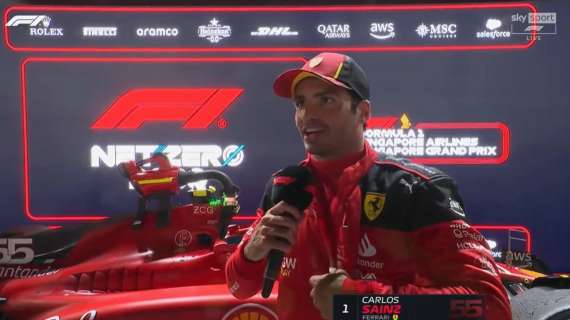F1 | Ferrari, Sainz 1°: "Ho dato il DRS a Norris. Mi sento alla grande e..."