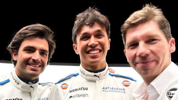 F1 |  Williams: Sainz, Albon e Vowles infiammano Instagram con un selfie 