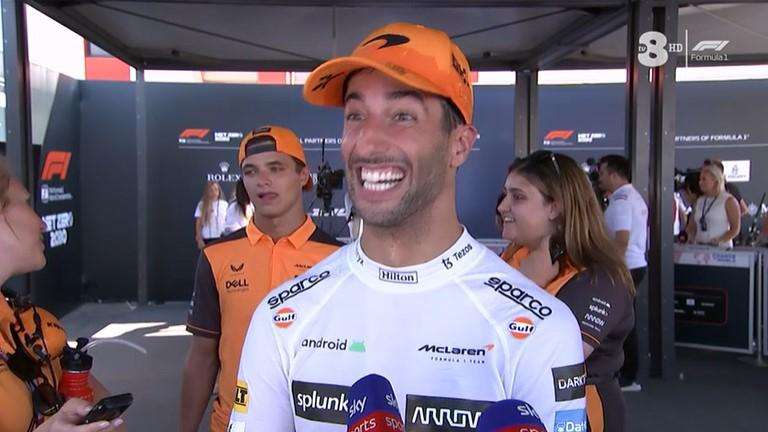 Formula 1 | McLaren, siparietto in mixed. Ricciardo dà dello stro*zo a Norris