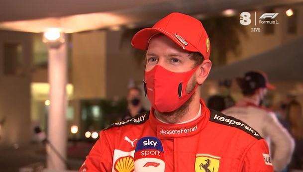 F1 / Abu Dhabi, Ferrari - Vettel: "Sei anni speciali. Senza questo ca**o di Covid spero sia un anno migliore per tutti"