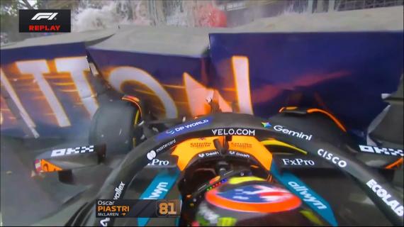 F1 | Gp Baku, Piastri horror! Si riapre il mondiale: jump start e incidente