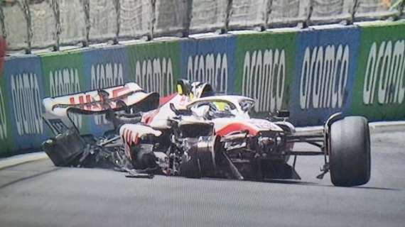 Formula 1 | Haas, incidente terrificante per Schumacher a Gedda nelle Q2