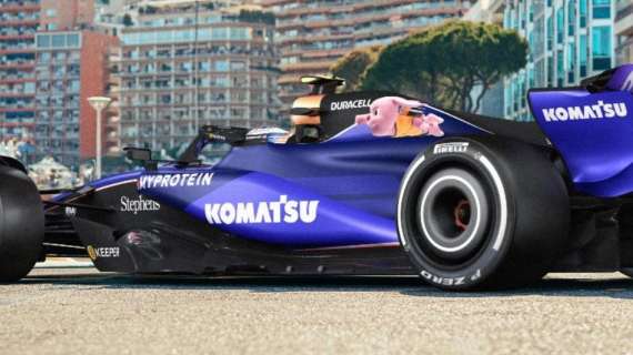 F1 | Williams, la livrea di Monaco si arricchisce della mascotte Duracell