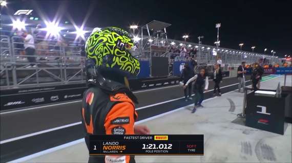 F1 Qualifiche Sprint Qatar | McLaren, Norris 1° e Piastri 3°: Ferrari 4°-5° posto