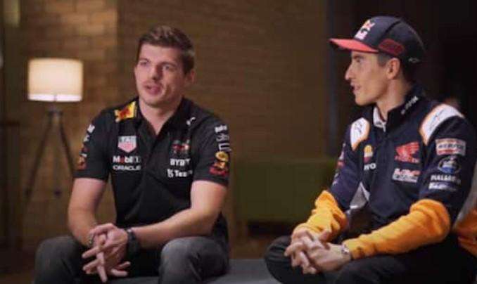 Formula 1 | Siparietto Marquez-Verstappen: "Max, perché non puoi guidare una moto?"