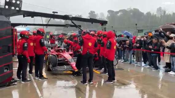 Formula 1 | Imola, Ferrari testa i pit-stop: tifosi già elettrizzati