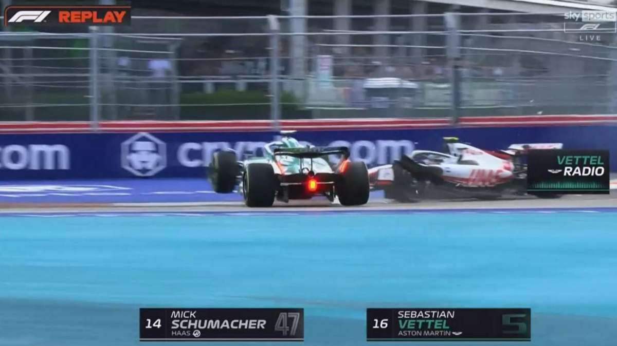 Formula 1 | Miami, Schumacher rivede l'incidente con Vettel e cambia giudizio