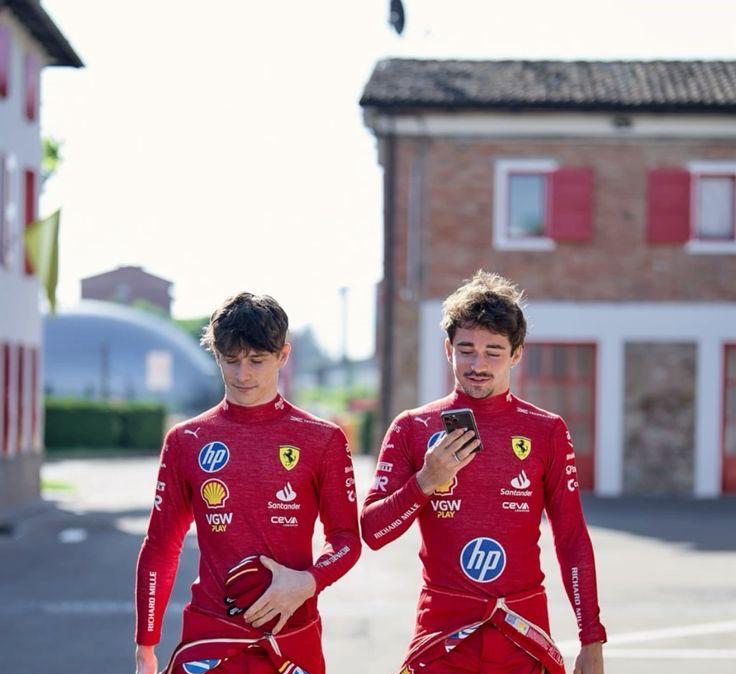 Ferrari, ad Abu Dhabi con i fratelli Leclerc: Lewis a casa nelle FP1
