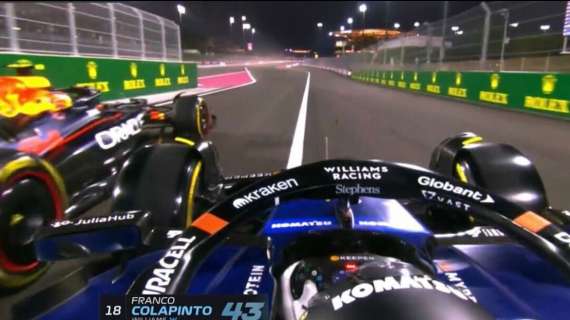 F1 | Sprint Race Qatar, Perez ma dormi? Si fa superare da Colapinto in pitlane