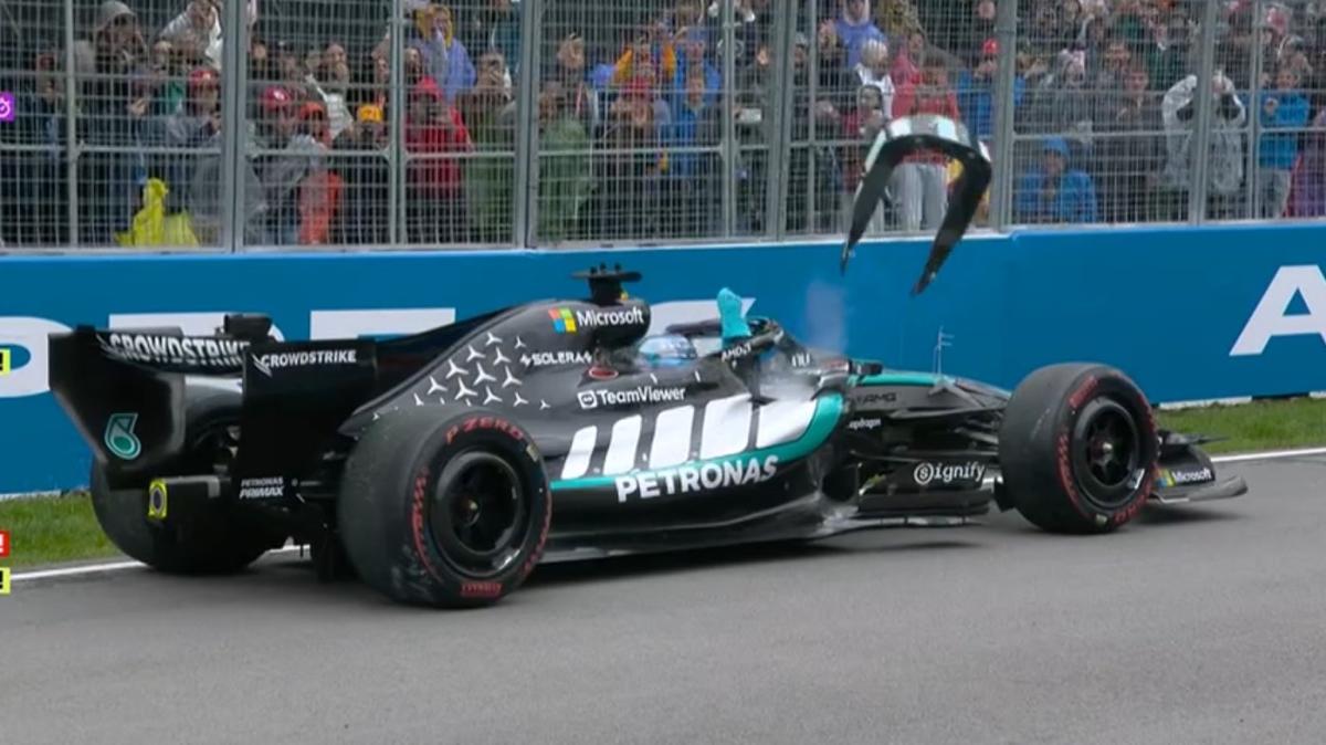 LIVE F1 | Diretta Gara GP Canada: CLAMOROSO! Russell furioso costretto al ritiro, Antonelli leader