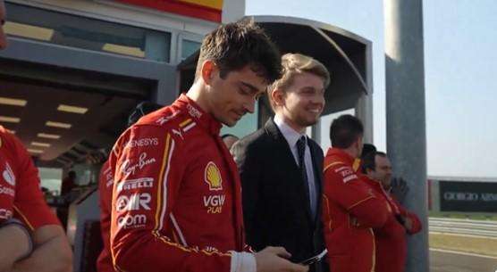 F1 | Leclerc stupisce alla "Niki Lauda": cronometra la SF-24 a Fiorano