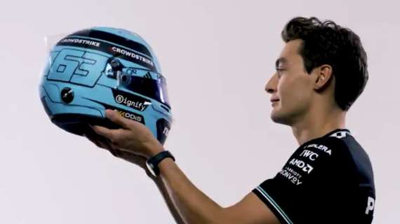 F1 | George Russell svela il nuovo casco per il 2025: “Il blu è tornato!”