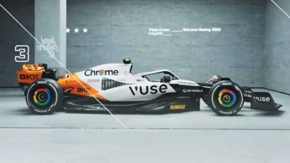 F1 | McLaren si presenta a Monaco con una brillante nuova livrea: il tributo alla "Triple Crown"