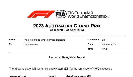 F1 | Australia, Perez e Bottas dalla pit-lane per modifiche sulle vetture