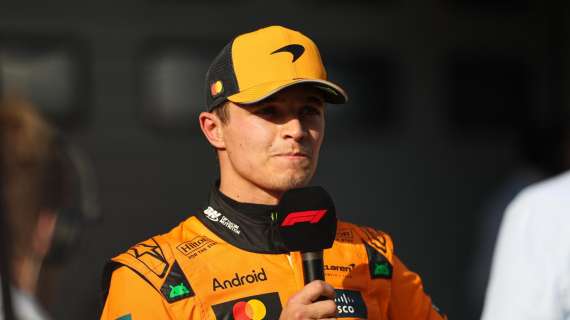 F1 | McLaren, Norris 4°: "Non sono abbastanza veloce. Quest'anno..."