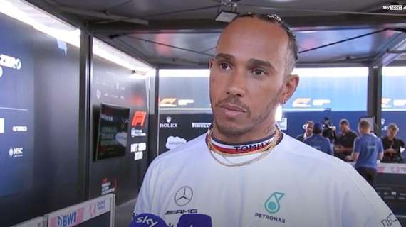 F1 | Hamilton: "Sono l'esempio di chi cade e lotta. Potevo lottare coi primi 2"