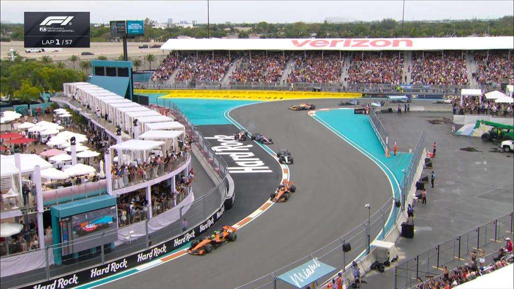 F1 | Gp Miami: contatto Hamilton–Colapinto, Ferrari ammette il danno
