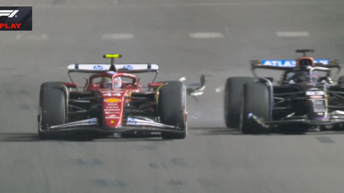 F1 Formula 1 | Contatto Hamilton-Albon a Las Vegas: Lewis tamponato!