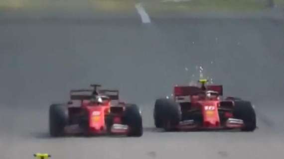 F1 / Ferrari, contatto Vettel-Leclerc, Bobbi: "Charles andava dritto..."
