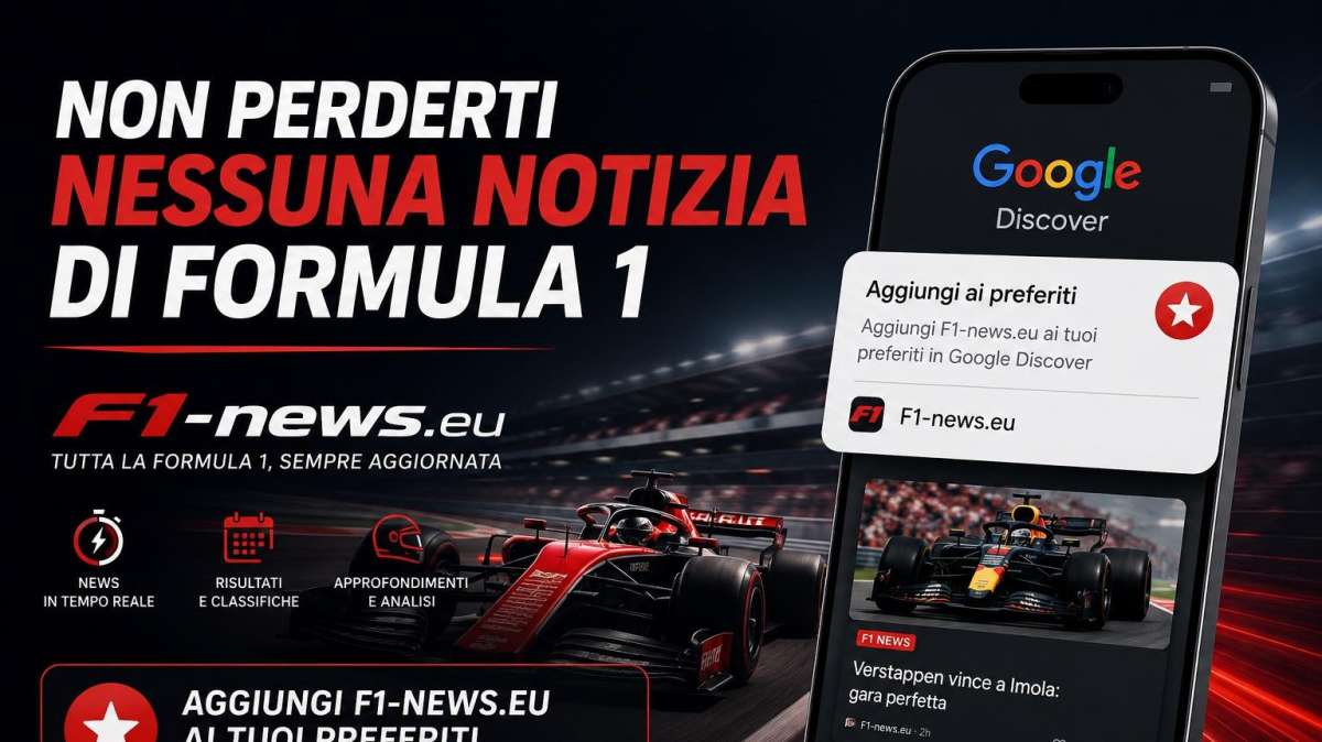 F1 | Segui la Formula 1 in tempo reale su Google: Iscriviti Gratis alla Source F1 News!