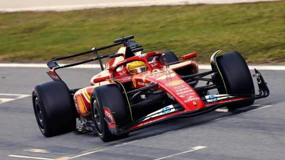 F1 | Ferrari, Hamilton prova la SF-24 a Barcellona: i dettagli