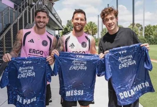 F1 | Colapinto a Miami: incontro tra campioni con Messi e De Paul