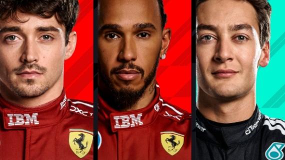 F1 | FP2 Baku, super Ferrari: Hamilton 1°, Leclerc 2°. McLaren no, Antonelli 4°
