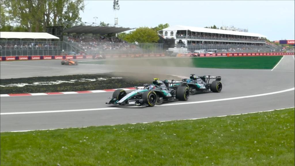 F1 | Russell si difende: “All’esterno lì è sempre un rischio”