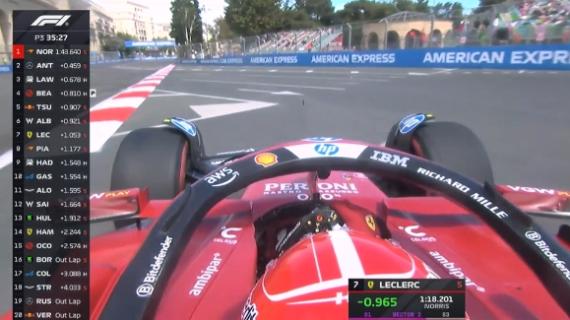F1 | FP3, Ferrari: Hamilton al comando, ma l’errore di Leclerc pesa