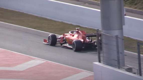 Formula 1 / Ferrari in pista a Jerez: SF90 e pneumatici da 18 pollici