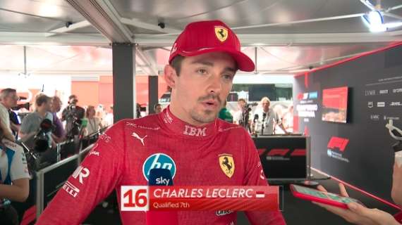 F1 | Ferrari, Leclerc 7°: "Passo gara forte. Strategia? La squadra voleva altro, ma io..."