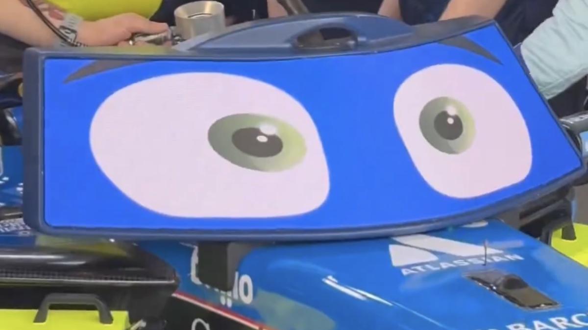 Williams, tra forma e sostanza: pochi chilometri e trovate visive bizzarre