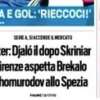 Prima TS - Inter: Djaló il dopo Skriniar