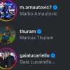 Calhanoglu risponde a Lautaro sui social: arrivano i like di Arnautovic, Thuram e... della moglie di Inzaghi 