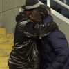 FOTO - Lilian Thuram abbraccia Marcus dopo la partita contro il Barcellona