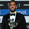 Inter, Calhanoglu 'Player of the Month' di novembre: ha battuto Dimarco, Bisseck e Thuram 